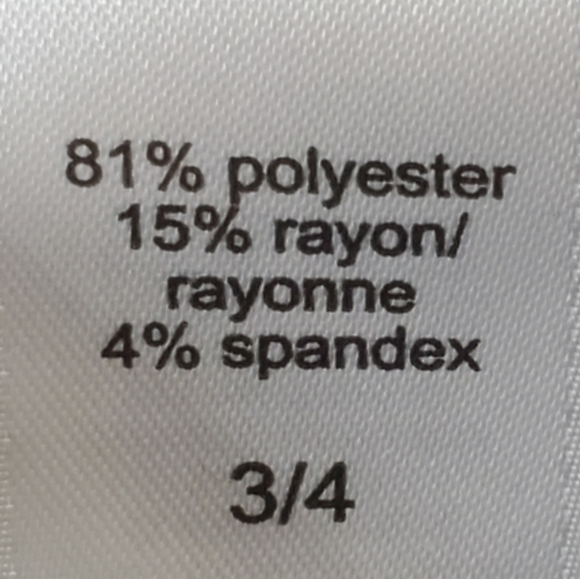 Maurices black trouser shorts size 3/4 - Picture 3 of 8